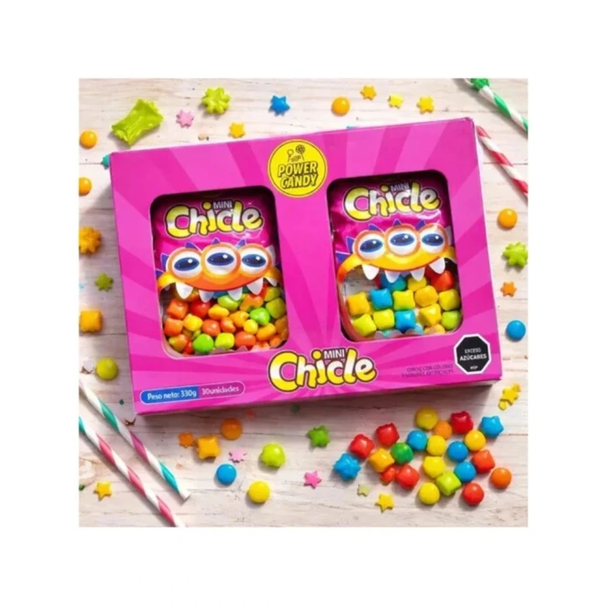 Power Candy Mini Chicle