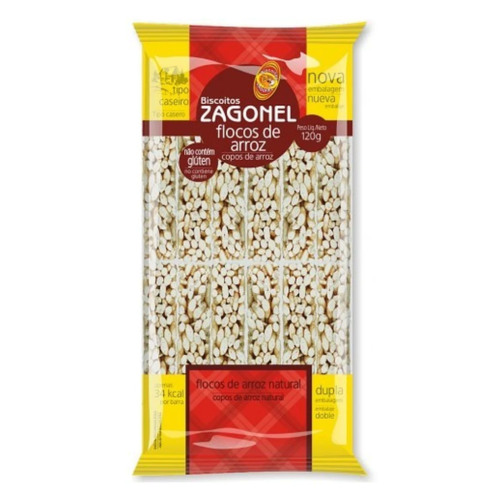 Zagonel Flocos Natural