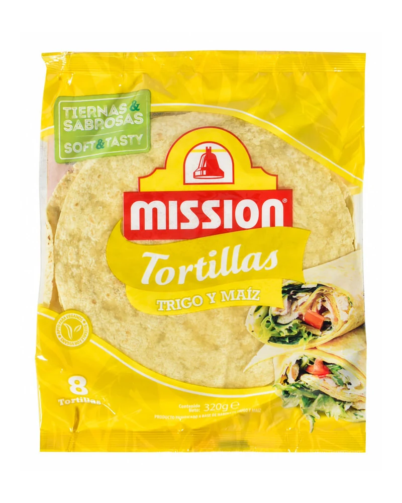 Tortilla de maíz