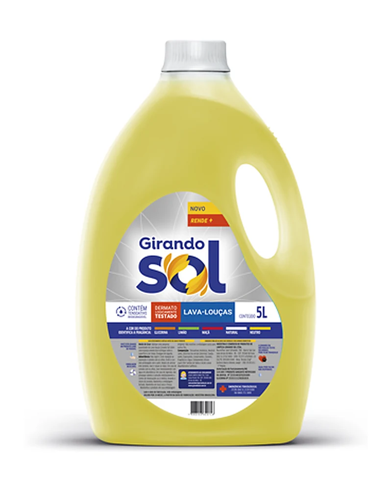 Detergente líquido Girando Sol