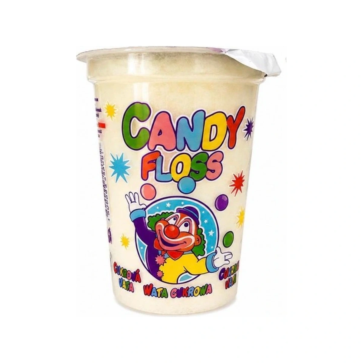 Algodón de azúcar Candy Floss amarillo, Candy Floss amarillo · Presentación x 6 unidades de 50 g — marca New Candy Star