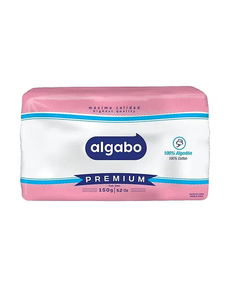 Algodón Premium Plisado — Algodón Premium 75 Grs Plisado X 120, Presentación x 120 unidades de 75 g — marca Algabo