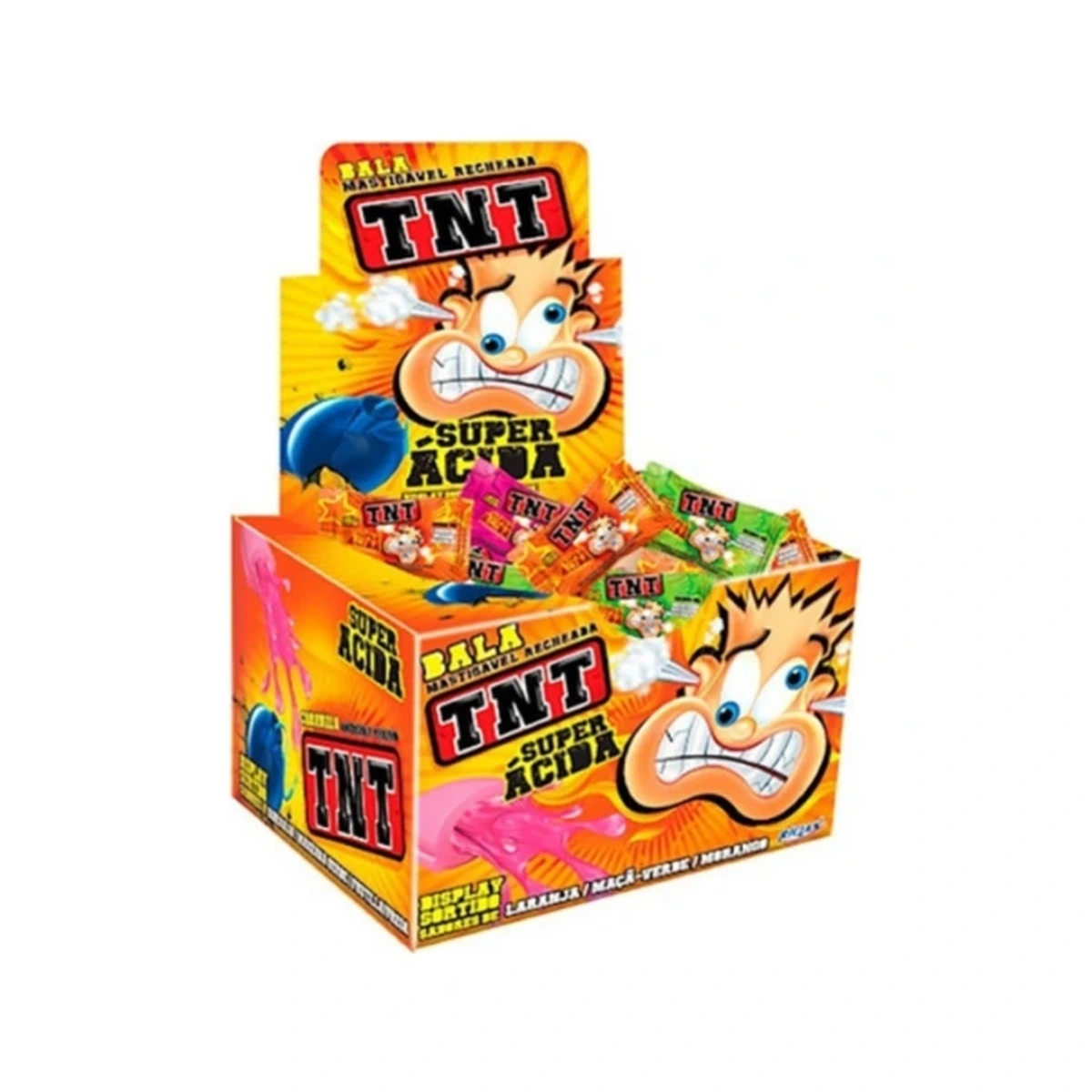 Caramelo relleno Tnt Surtido X 60, Presentación x 60 unidades
