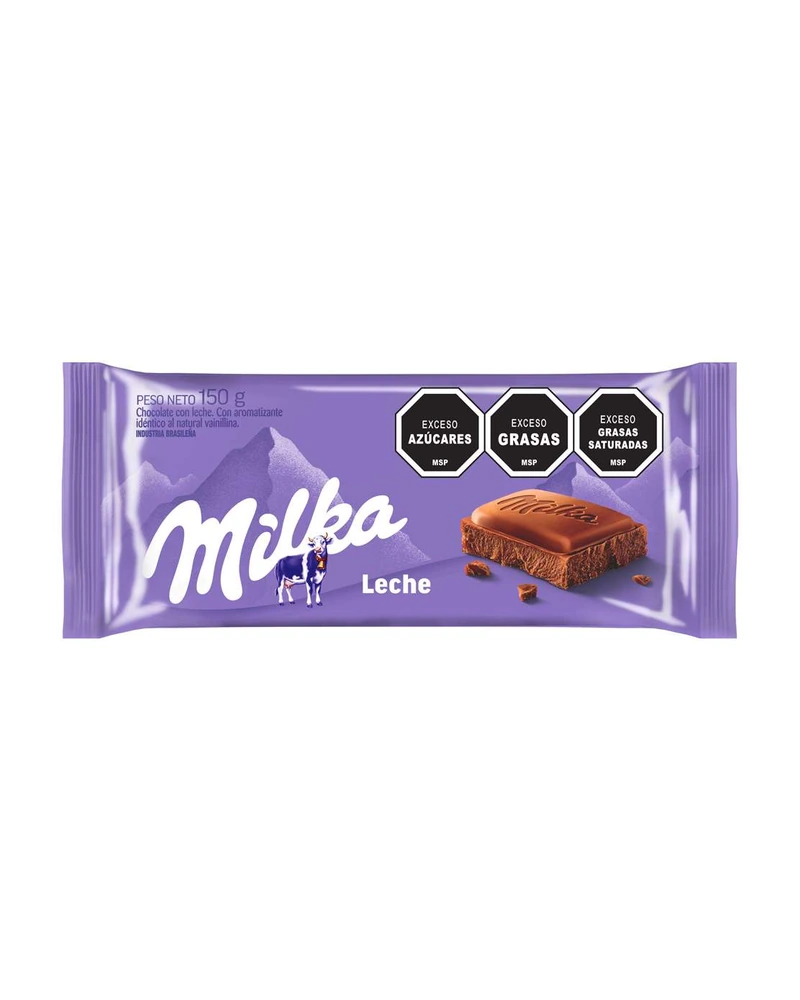 Chocolate Milka — Milka Leche 150 Grs, Leche · Envase de 150 g