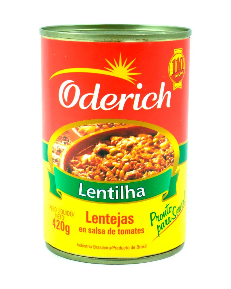 Lentejas En Salsa De Tomate Oderich, Unidad