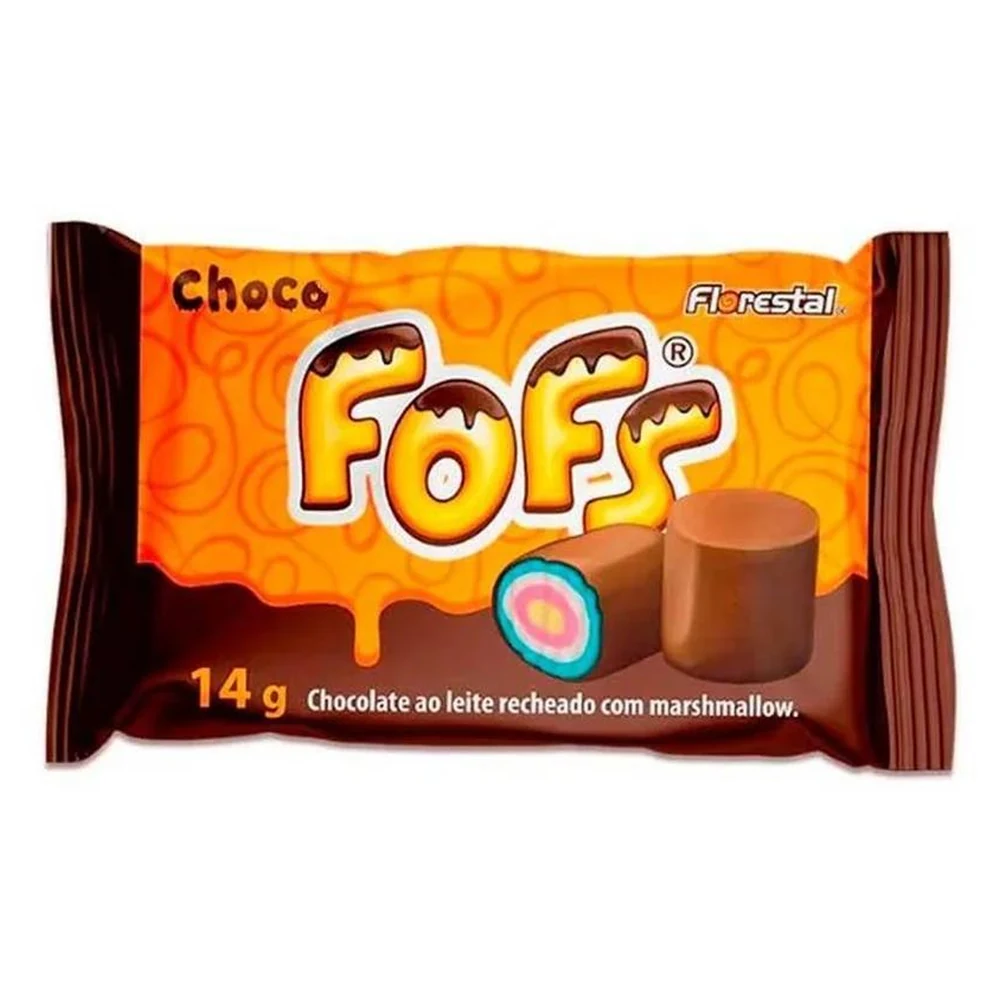Malvavisco Bañado En Chocolate X 15, Presentación x 15 unidades — marca Forestal