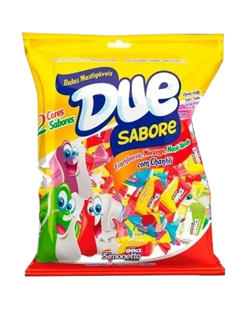 Masticable Simonetto Due 300 Grs, Envase de 300 g