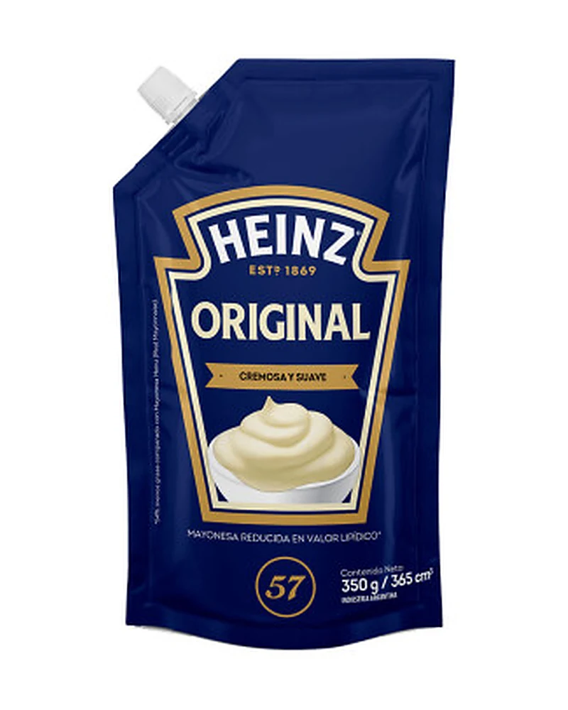 Mayonesa Heinz Doypack 350 Grs, Doypack de 350 g