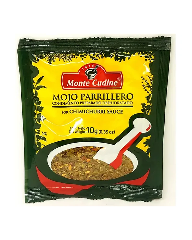 Mojo Parrillero 10 Grs X 26 Unid, Presentación x 26 unidades de 10 g — marca Monte Cudine
