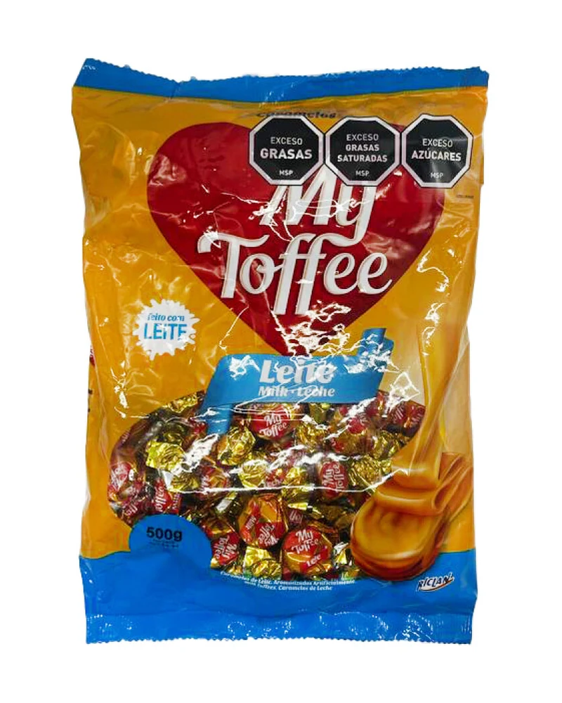 My Toffee Leche 500 Grs, Envase de 500 g
