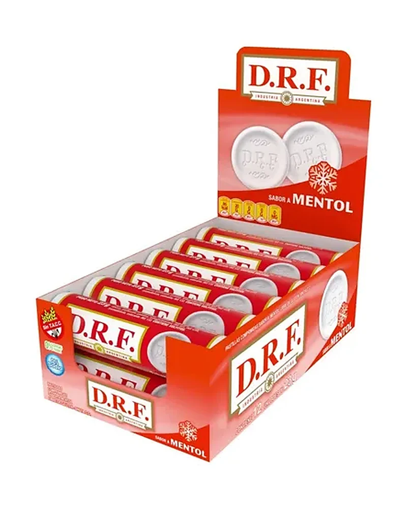 Pastillas DRF — Drf Mentol 23 Grs X 12, Mentol · Presentación x 12 unidades de 23 g