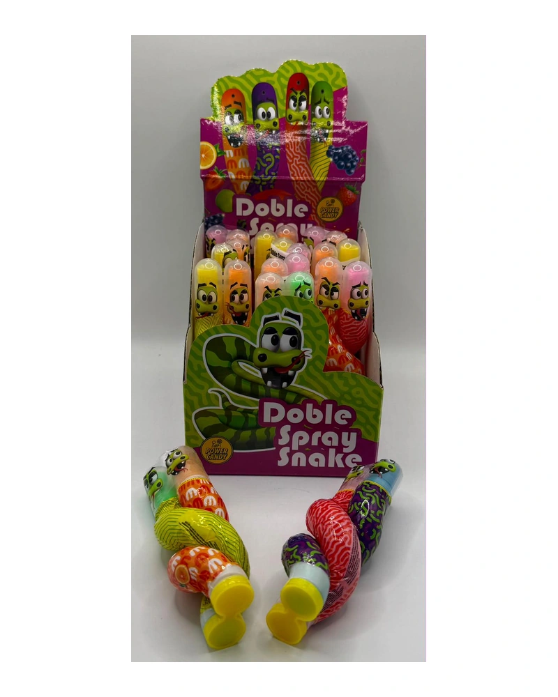 Power Candy Doble Spray Snake X 12, Presentación x 12 unidades