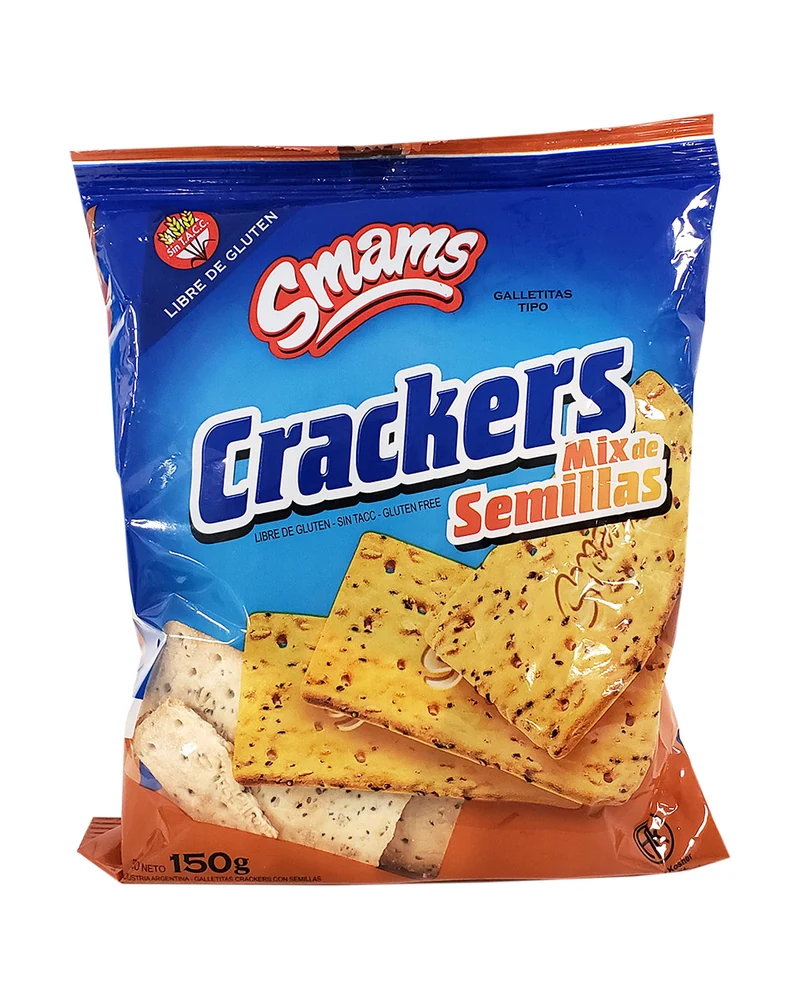 Smams Galleta Cracker 150 Grs, Envase de 150 g