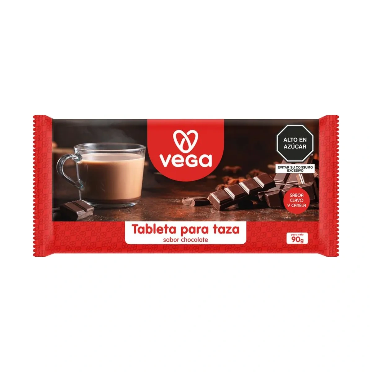 Tableta Para Taza 100 Grs X 1, Presentación x 1 unidades de 100 g — marca Vega