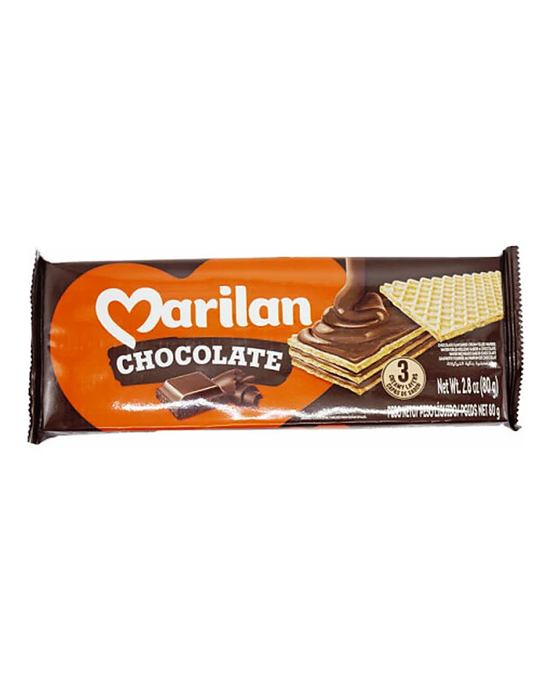 Wafer Marilan — Marilan Waffle Chocolate 70 Grs, Waffle · Envase de 70 g
