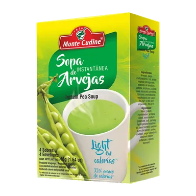 Sopa instantánea light de arvejas