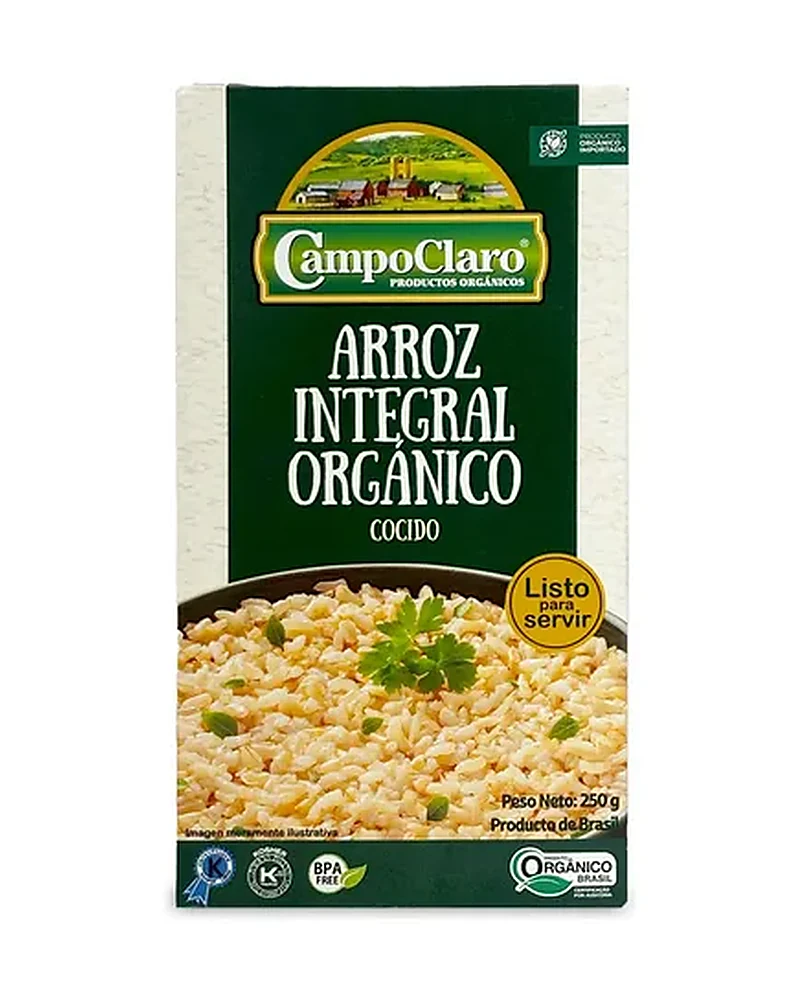 Arroz Integral Cocido Campo Claro Arroz Integral Cocido Campo Claro
