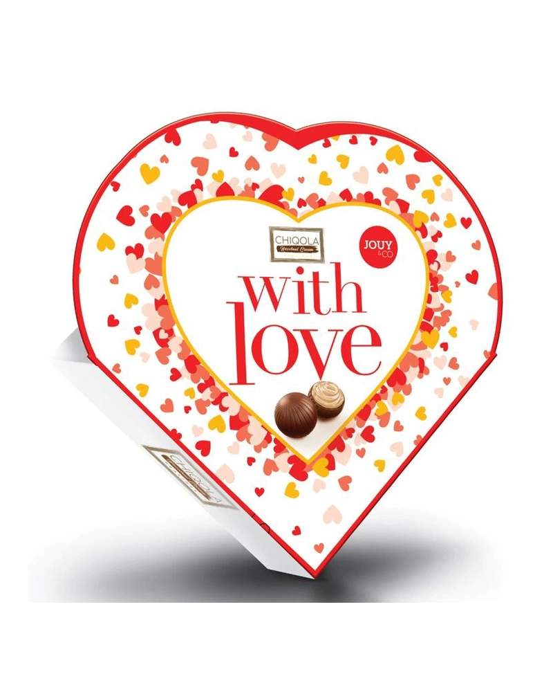 Bombonera Corazón Chocolate