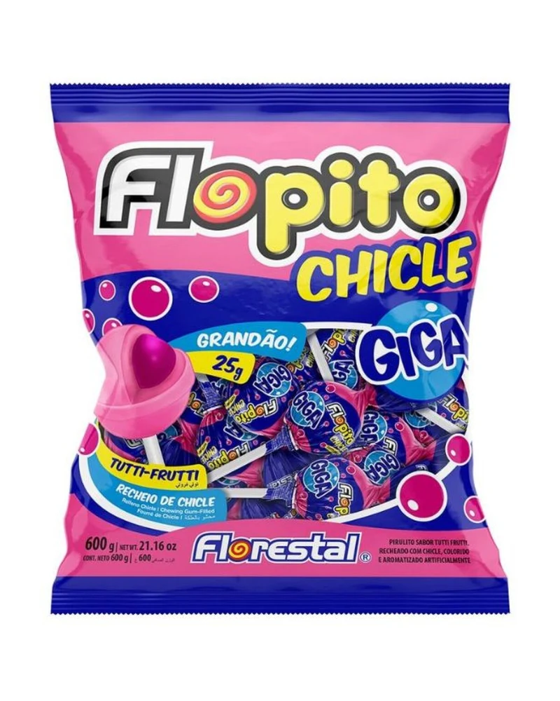 Chupetin Forestal Acido relleno Chicle