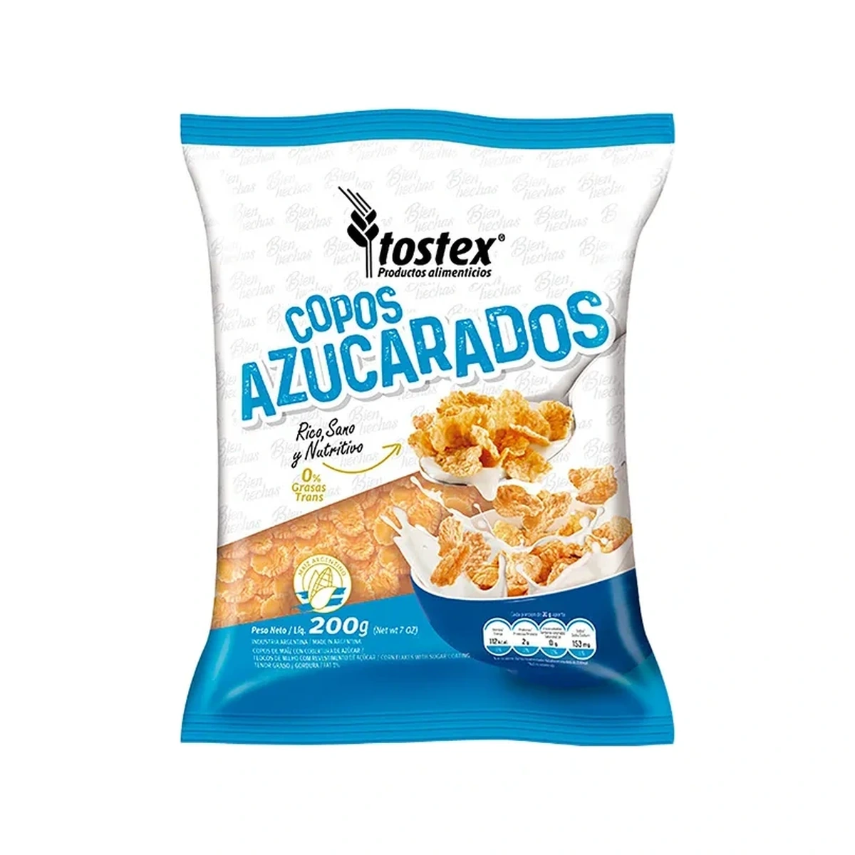 Copos de maíz Tostex Copos de maíz Tostex