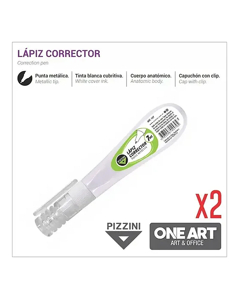 Corrector Neox Punta Metal