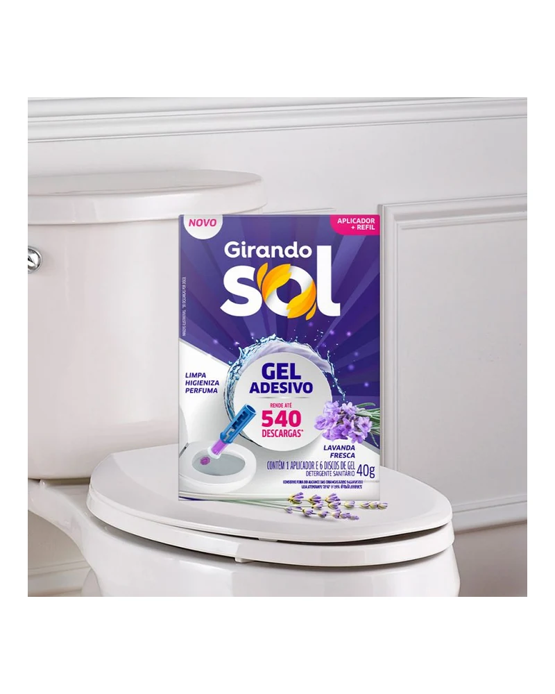 Discos Gel Adhes Inod Aplic + Rep Lavanda