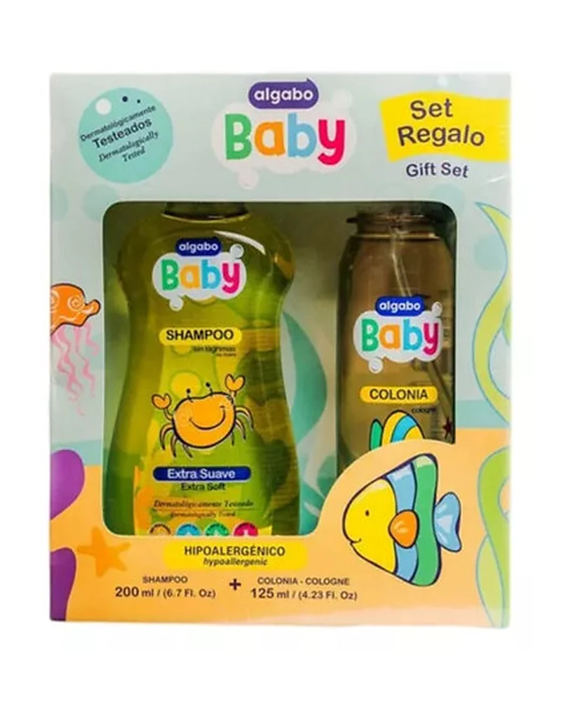 Estuche Baby Colonia + Shampoo Algabo