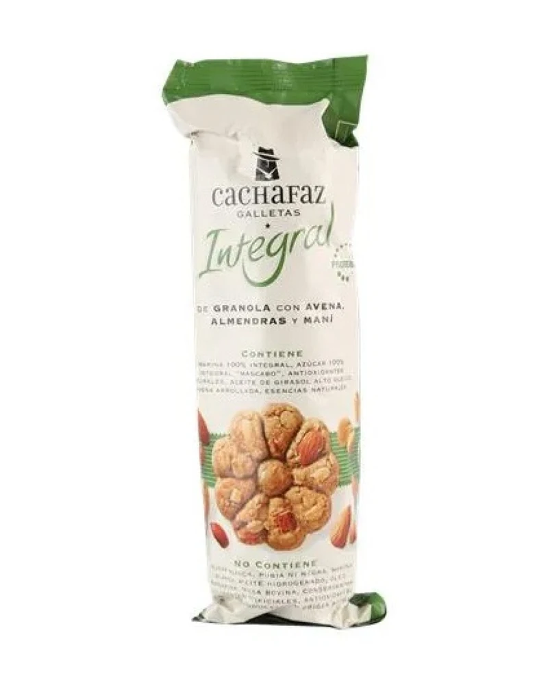 Galletas integrales Cachafaz con granola