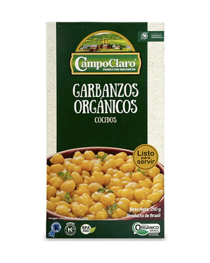 Garbanzos Cocidos Campo Claro Garbanzos Cocidos Campo Claro