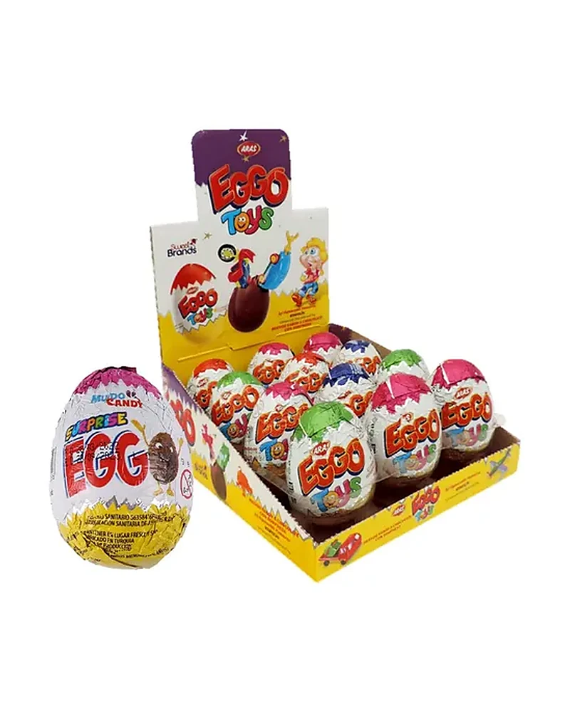 Huevos Chocolate Eggo 25 Grs X 24, Presentación x 24 unidades de 25 g Huevos Chocolate Eggo 25 Grs X 24, Presentación x 24 unidades de 25 g