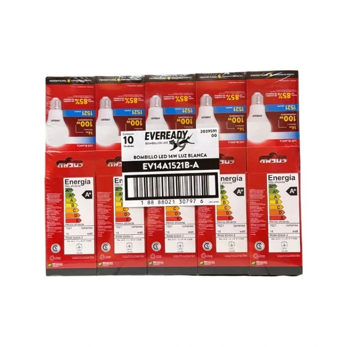 LED 1521b 14w Luz Fria (100w)