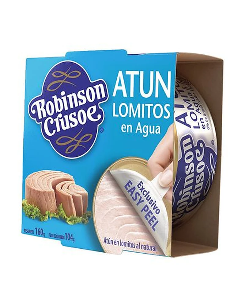 Lomos de atún al natural Robinson Crusoe
