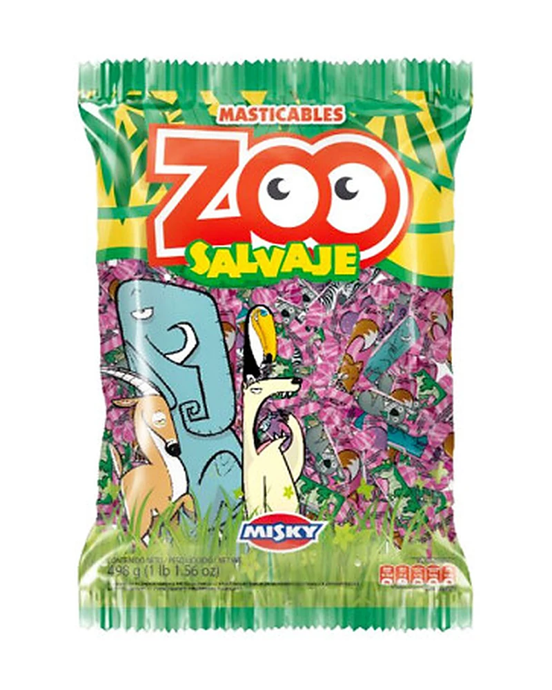 Masticable Zoo Salvaje 151 Unid, Unidad — marca Misky Masticable Zoo Salvaje 151 Unid, Unidad — marca Misky