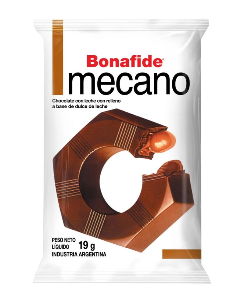 Mecano Tuerca Chocolate dulce de leche