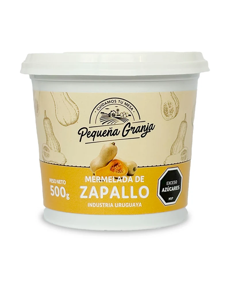 Mermelada Zapallo Pequeña Granja — Mermelada Zapallo 500 Grs P.Granja, Envase de 500 g Mermelada Zapallo Pequeña Granja — Mermelada Zapallo 500 Grs P.Granja, Envase de 500 g
