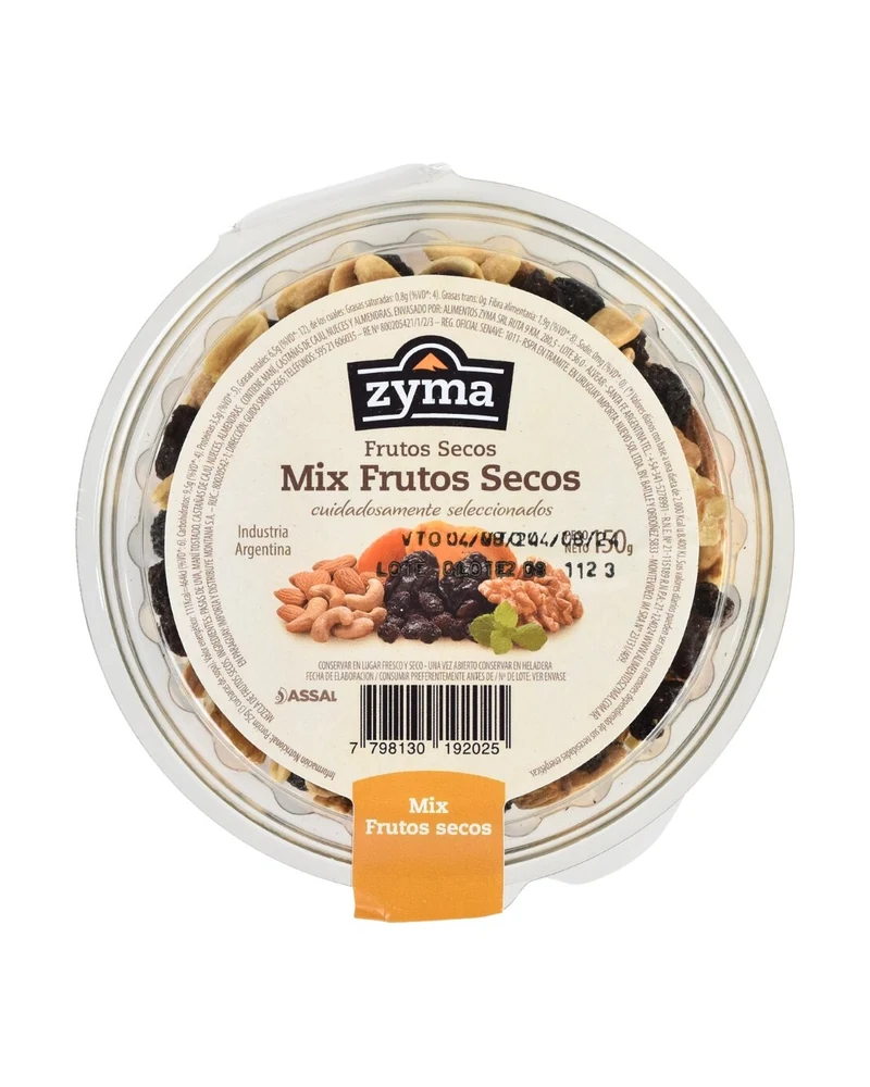 Mix de frutos secos Zyma