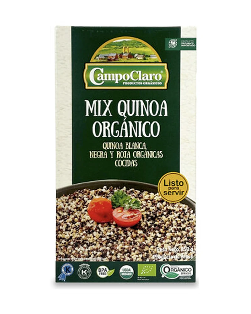 Mix Quinoa Cocido Campo Claro Mix Quinoa Cocido Campo Claro