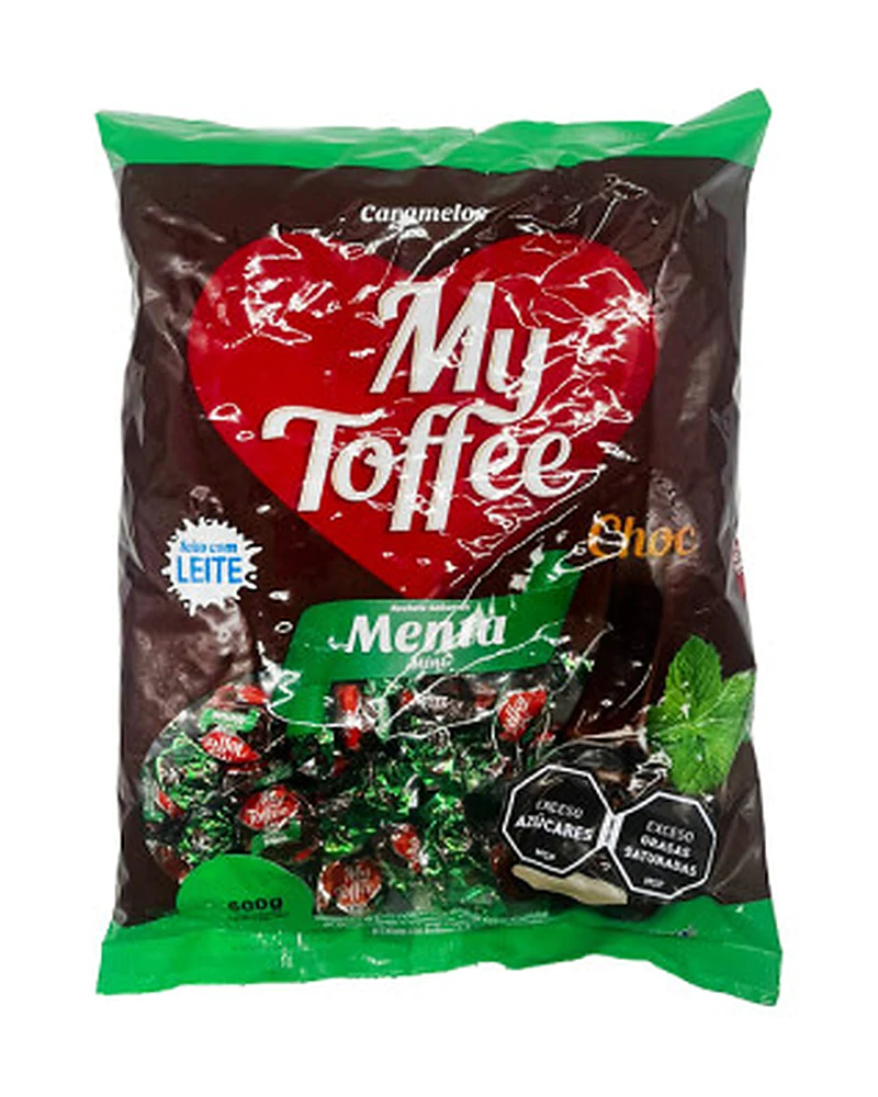 My Toffee Menta Chocolate — My Toffee Menta/Chocolate 500 Grs, Envase de 500 g My Toffee Menta Chocolate — My Toffee Menta/Chocolate 500 Grs, Envase de 500 g
