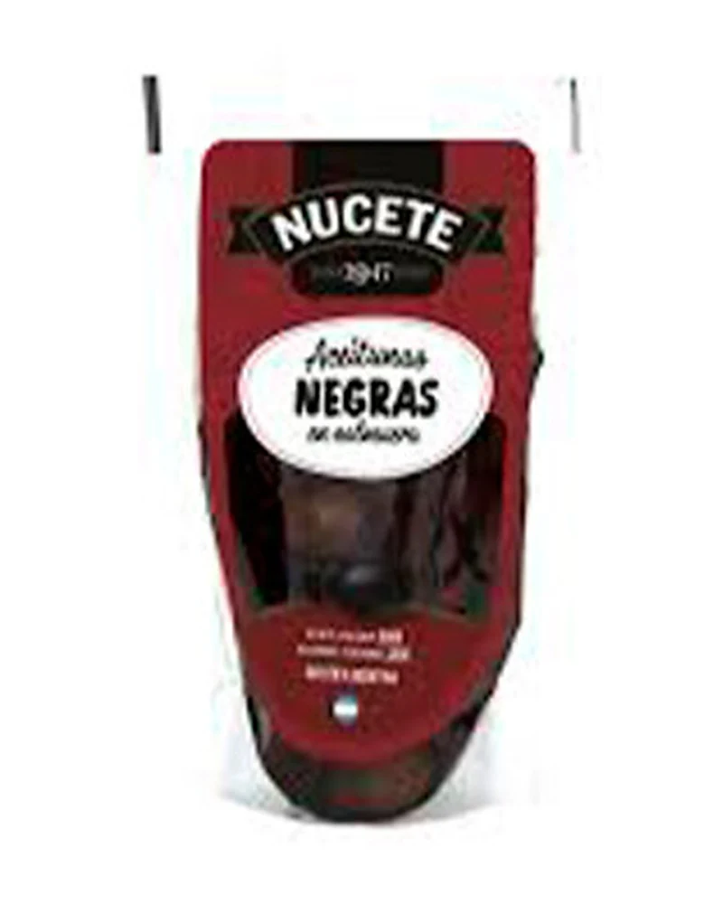 Nucete Aceituna Negra 120 Grs, Envase de 120 g Nucete Aceituna Negra 120 Grs, Envase de 120 g