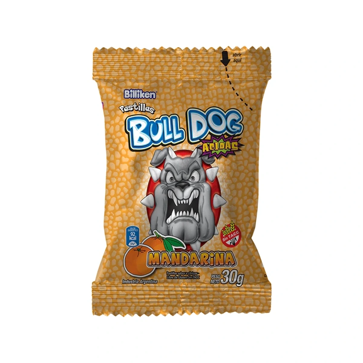 Pastillas Bulldog X 12 Mandarina, Mandarina · Presentación x 12 unidades Pastillas Bulldog X 12 Mandarina, Mandarina · Presentación x 12 unidades