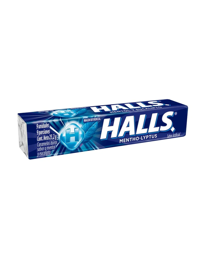 Pastillas Halls — Halls 12/9 Regular, Mentol · Unidad Pastillas Halls — Halls 12/9 Regular, Mentol · Unidad