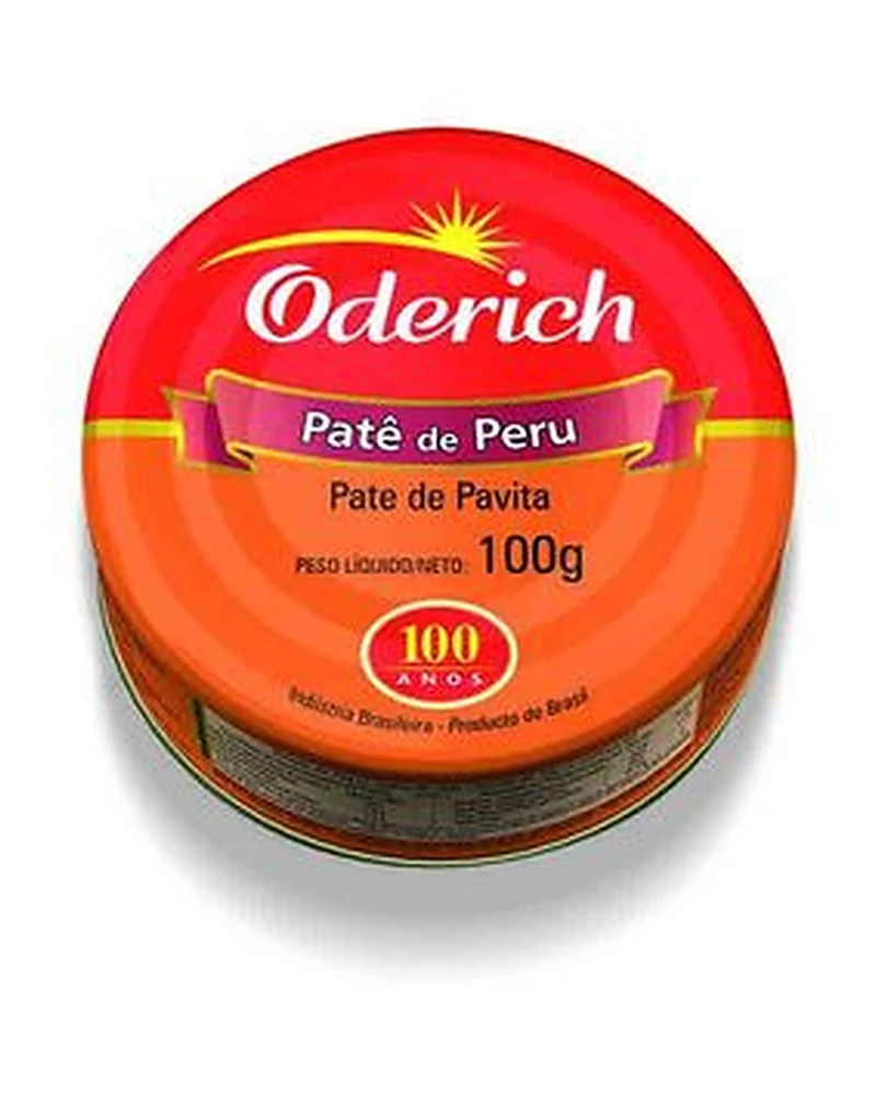 Pate De Pavita 100 Grs con Af, Envase de 100 g — marca Oderich Pate De Pavita 100 Grs con Af, Envase de 100 g — marca Oderich