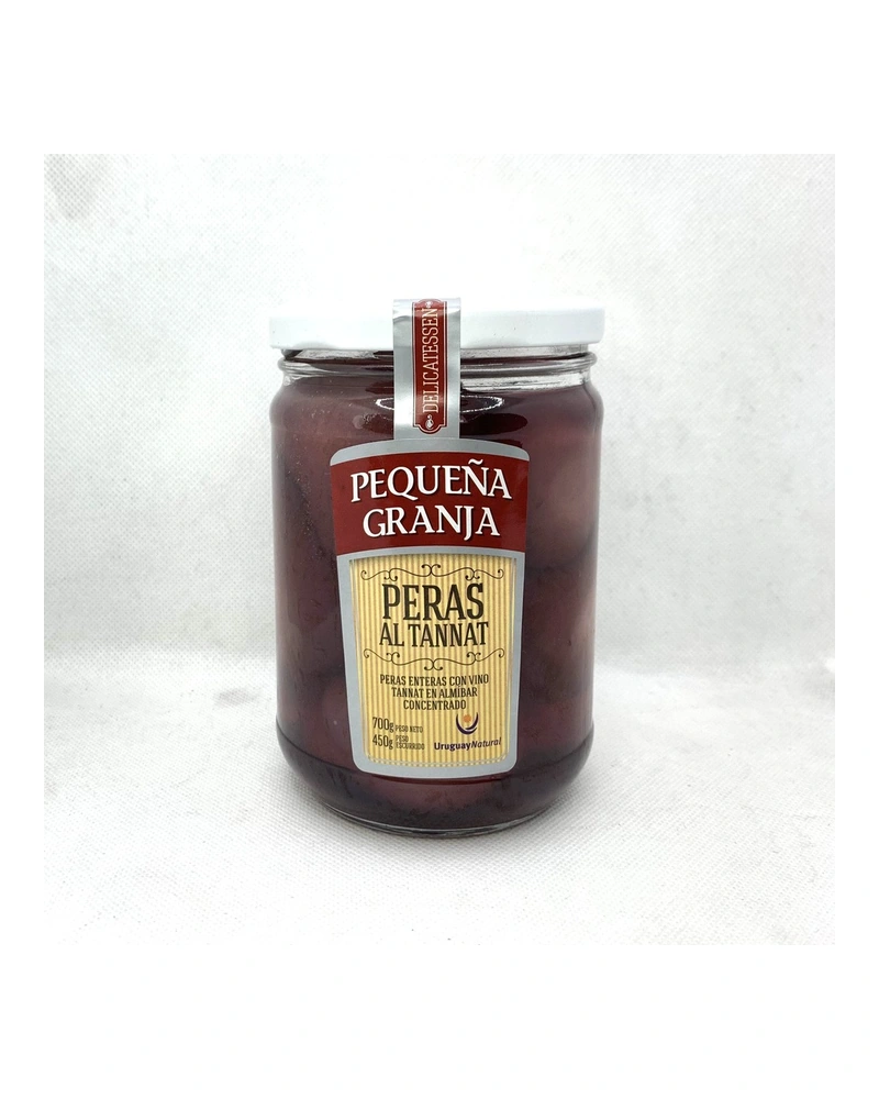 Peras Al Tannat Pequeña Granja — Peras Al Tannat 700 Grs Pequeña Granja, Envase de 700 g Peras Al Tannat Pequeña Granja — Peras Al Tannat 700 Grs Pequeña Granja, Envase de 700 g
