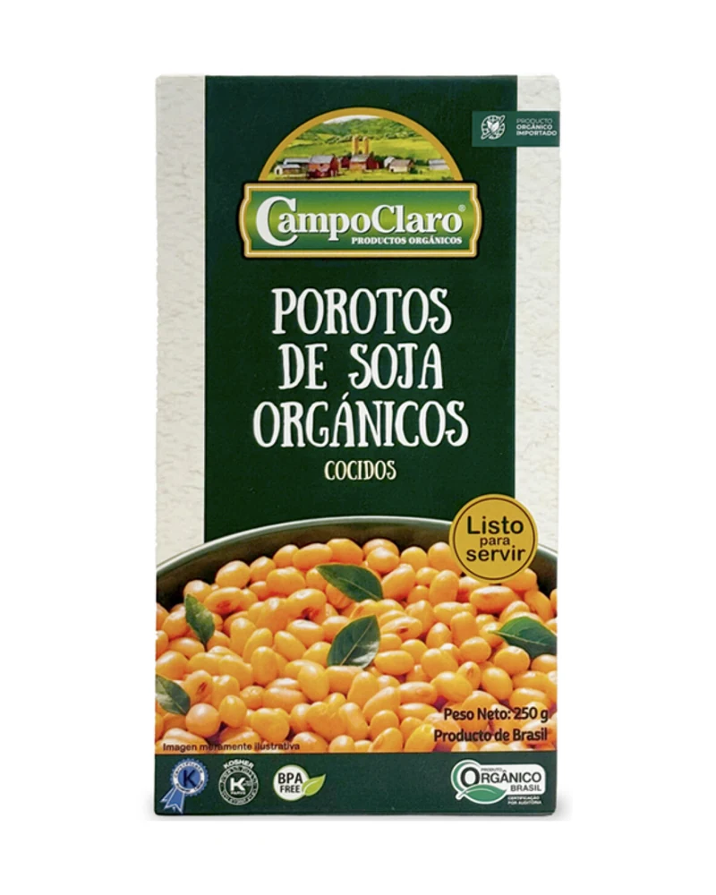 Poroto Soja Cocido Campo Claro Poroto Soja Cocido Campo Claro