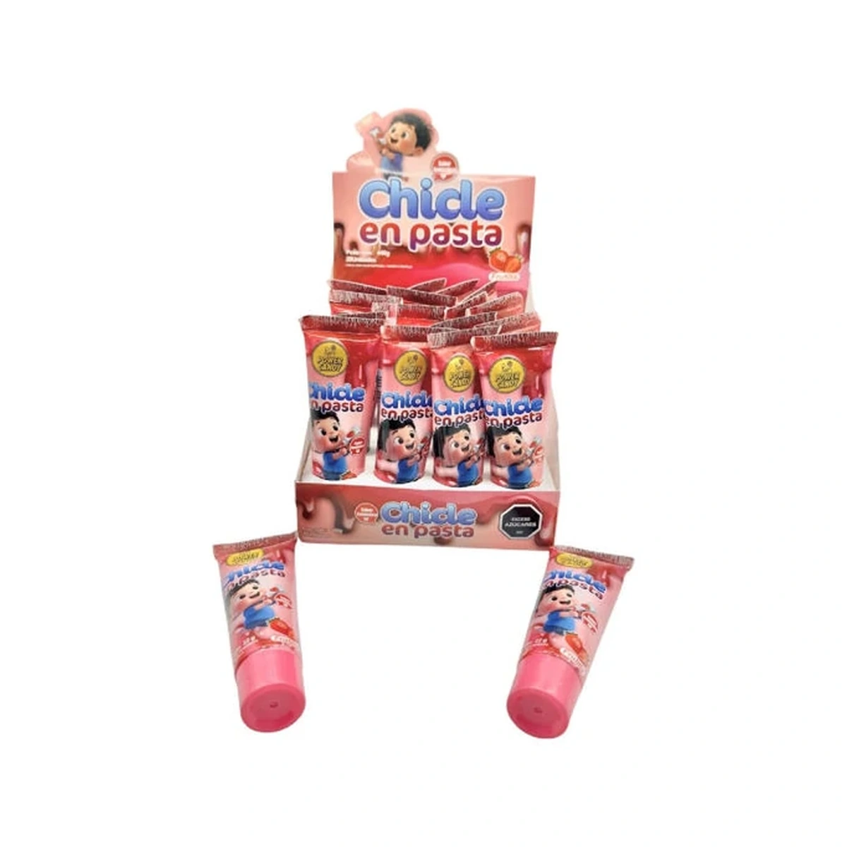 Power Candy Chicle En Pasta