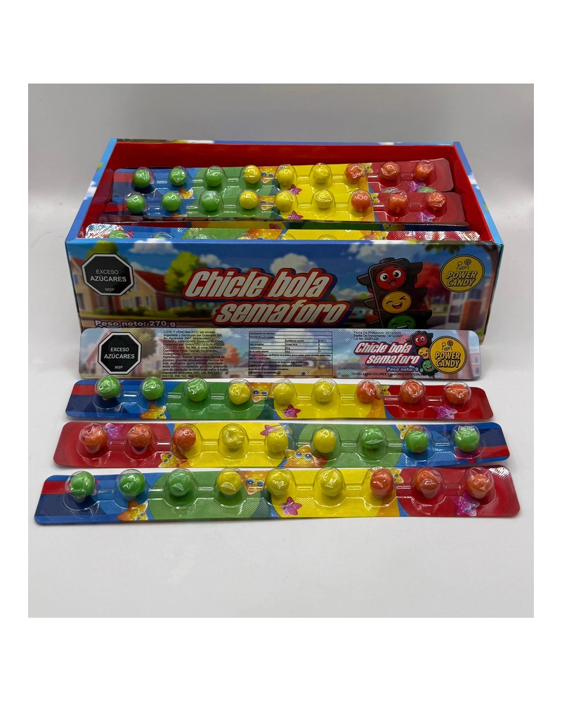 Power Candy Chicle Semaforo