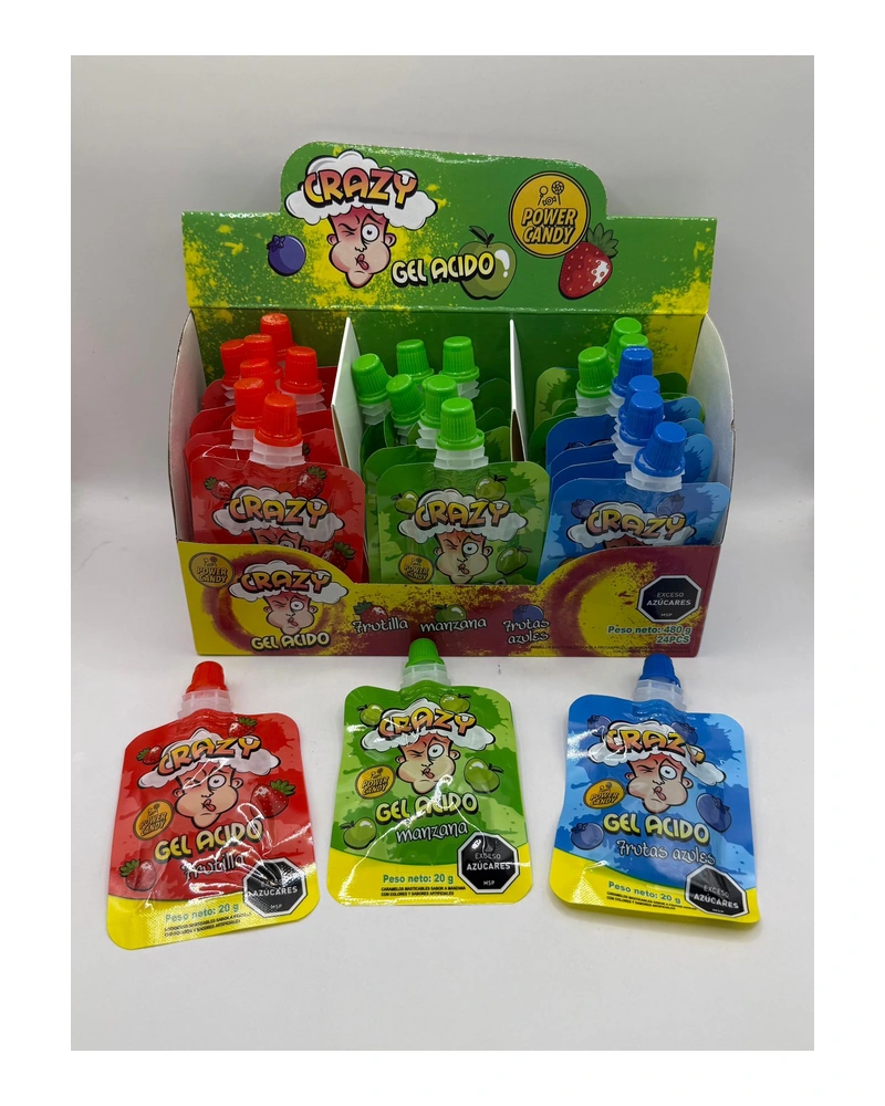 Power Candy Crazy Gel Acido