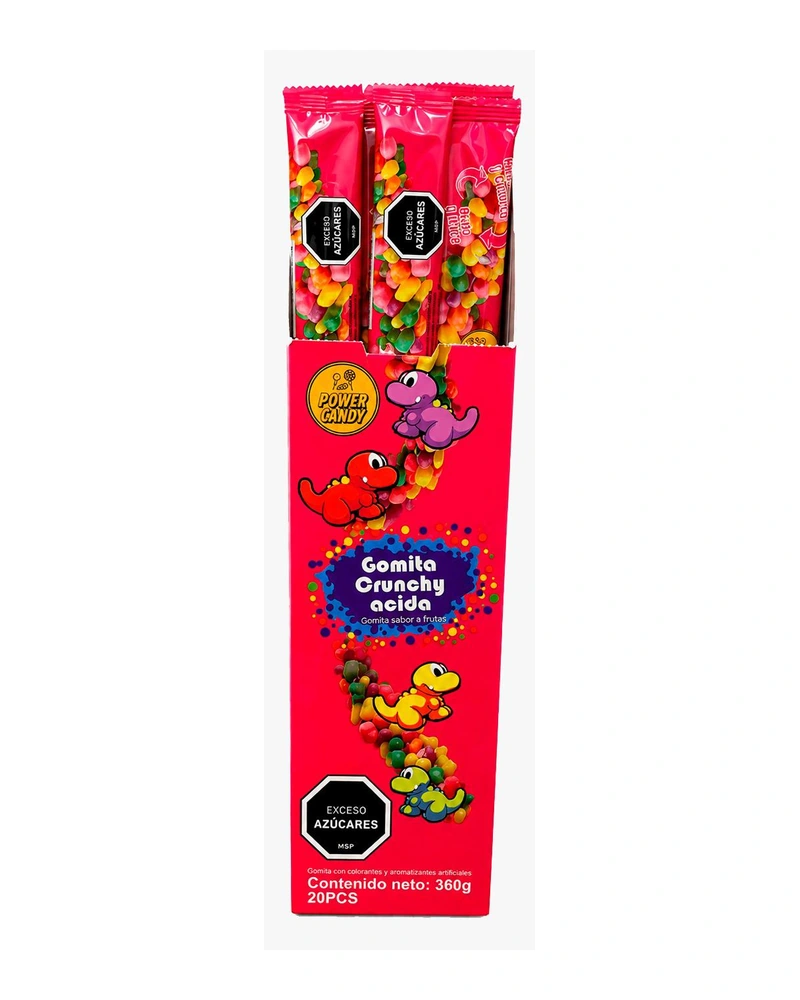 Power Candy Gomita Crunchy Power Candy Gomita Crunchy