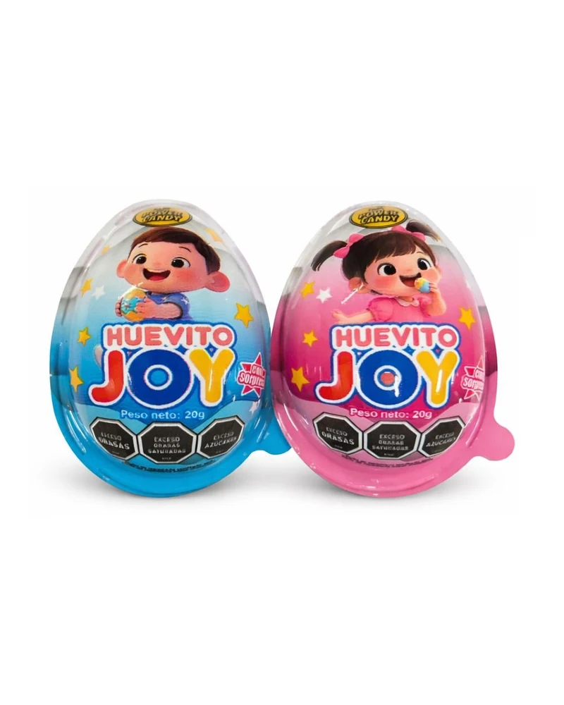 Power Candy Huevo Joy Surtido