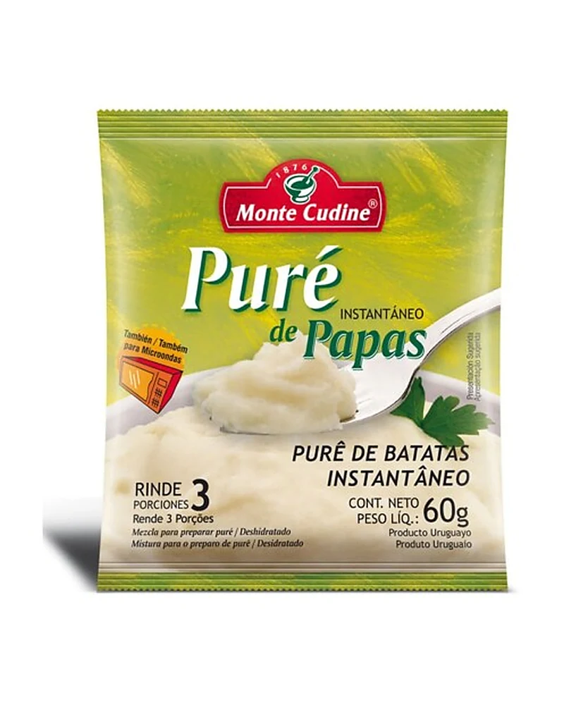 Puré instantáneo de papas